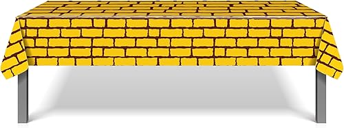 Miniatura 209 de CC HOME 1 pieza de mantel de plástico para fiesta de los 90 de 54 x 87 pulgadas de largo, mantel vintage retro de los 90 de hip hop, tema de 1990