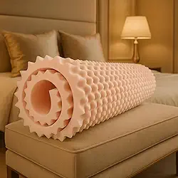 Colchão Casca De Ovo Anti-escaras SOLTEIRO D23 Ortopédico Rosa