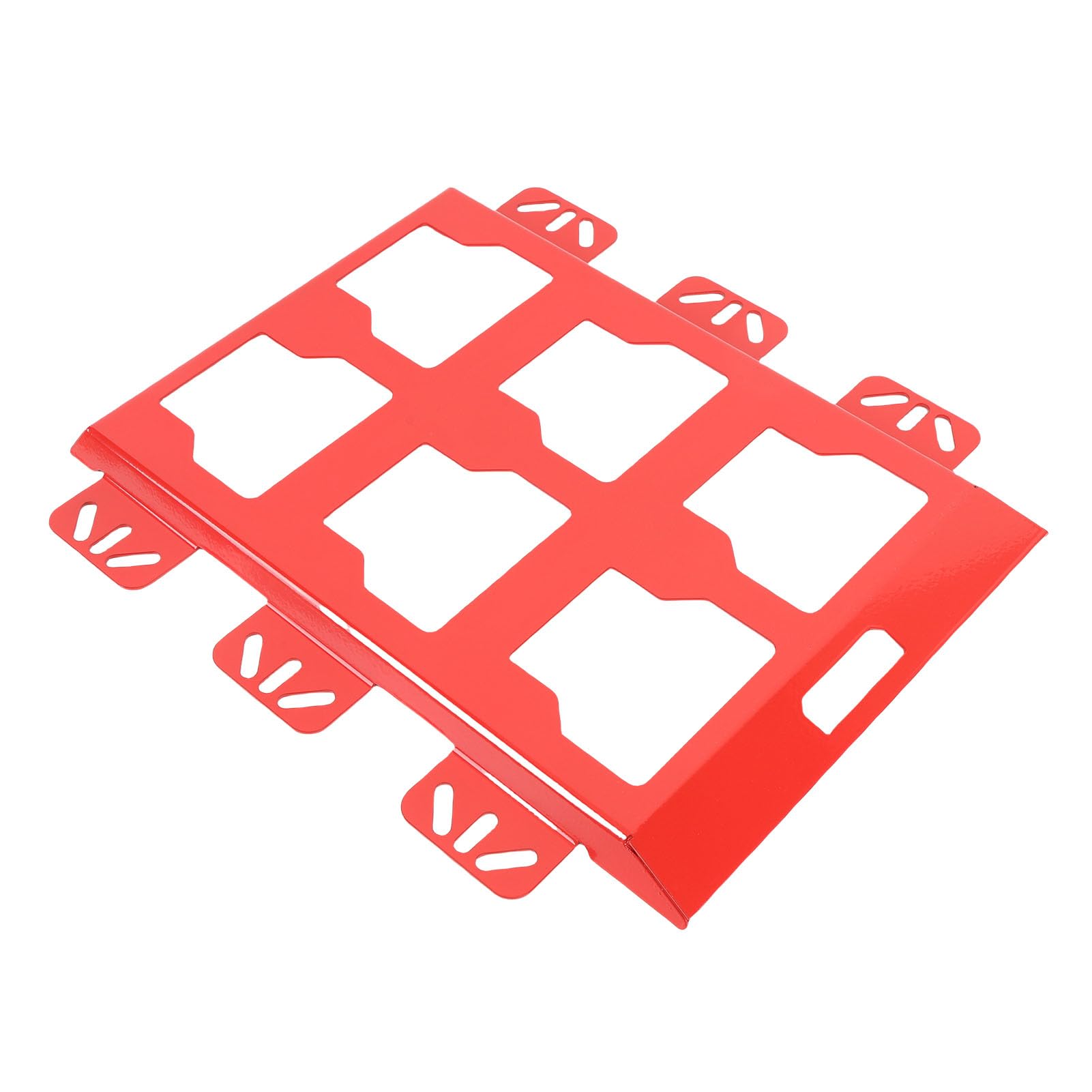 Hyuduo Placa de Montaje de Caja de Almacenamiento de Herramientas, Acero Inoxidable, Diseño de Bloqueo Seguro, Ideal para Vehículos y Organización de Herramientas de Garaje