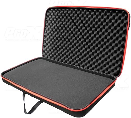 Miniatura 4 de ProX ZeroG Series XB-DJCL DJ Controller EVA Ultra-ligero Moldeado Hard-Shell Case Grande, Negro -, Estuches