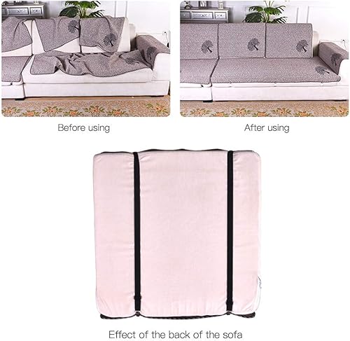 Miniatura 8 de Clips ajustables para sábanas, correas de soporte y tirantes, agarre, se extienden de 21 a 80 pulgadas, bandas elásticas de estilo largo, traje