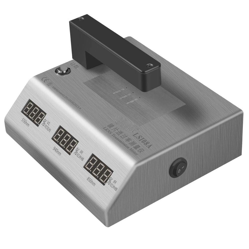 LS108D Lens Transmission Meter Spectrum Device for Mobile Phone Lens Infrared Ray Ink Hole with 550nm VL 850 940nm IR Peak Wavelength(LS108A)