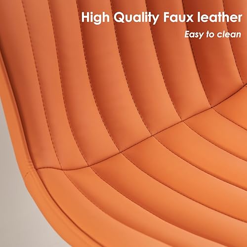 Miniatura 79 de YOUNUOKE Taburetes de bar de altura de mostrador para isla de cocina de 24 pulgadas, de metal, negro, juego de 2 taburetes giratorios ajustables con