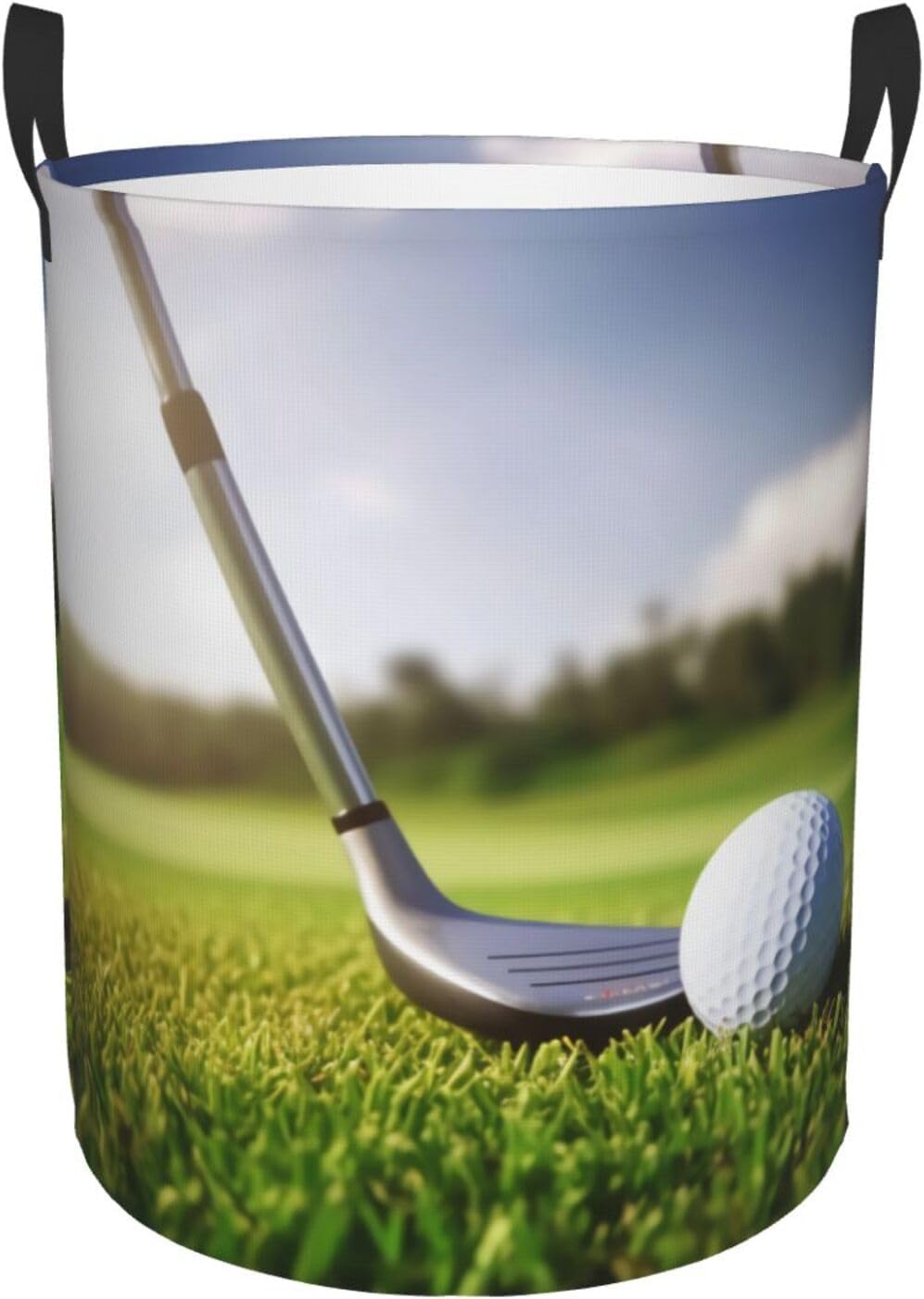 Golf Ball Laundry Hamper,Portable Clothes Hampers,Storage Basket Toys Storage Organizer For Home Dorm