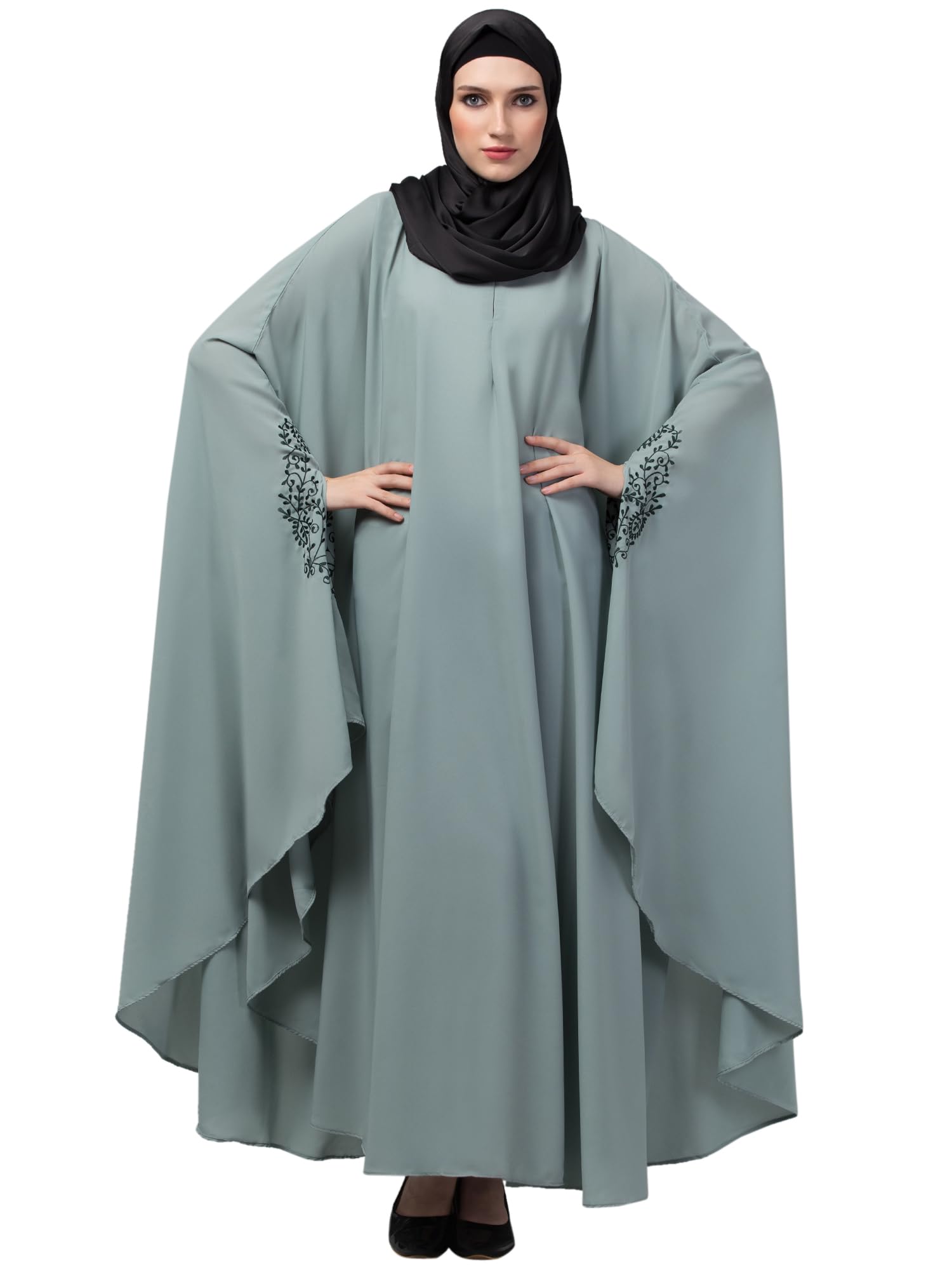 Nazneen embroidered Iran Kaftan-image-20