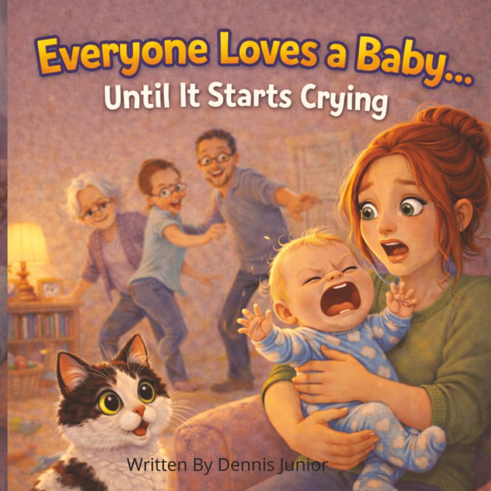 Everyone Loves a Baby… Until They Start Crying: A Funny Picture Book About Family, Babies, and What Happens When the Crying Starts