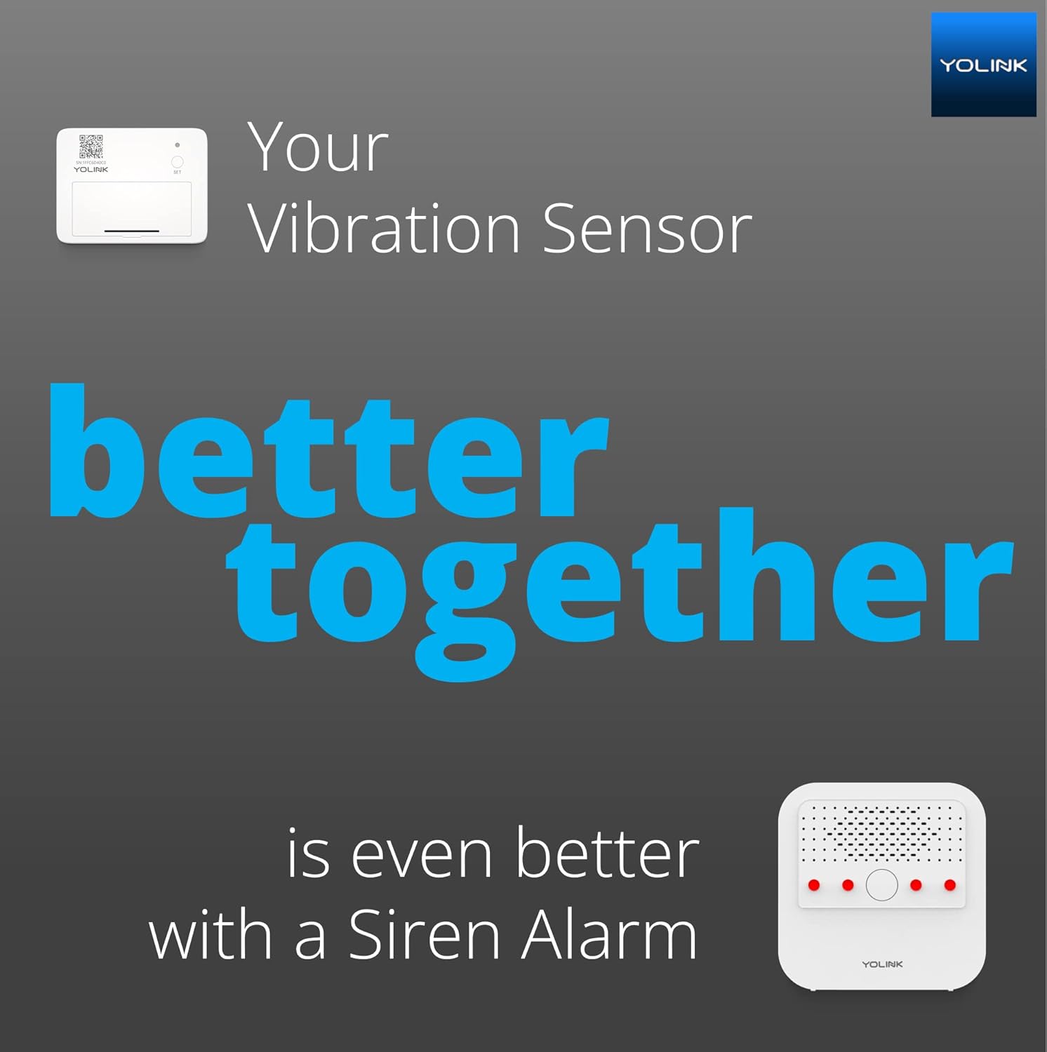 Buy YoLink Smart Vibration & Shock Sensor, Generator, Pump Running