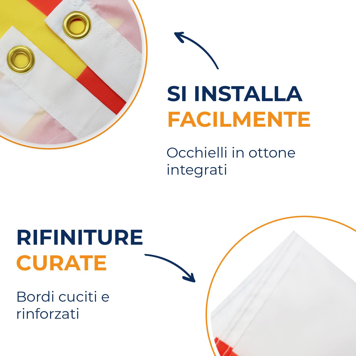 AZ FLAG Bandiera Jersey 90x60 Cm – Per Esterno – Poliestere Con Anelli - 5