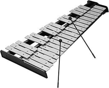 Amazon | 木琴グロッケン 32音木琴 教育用グロッケンシュピール 木製