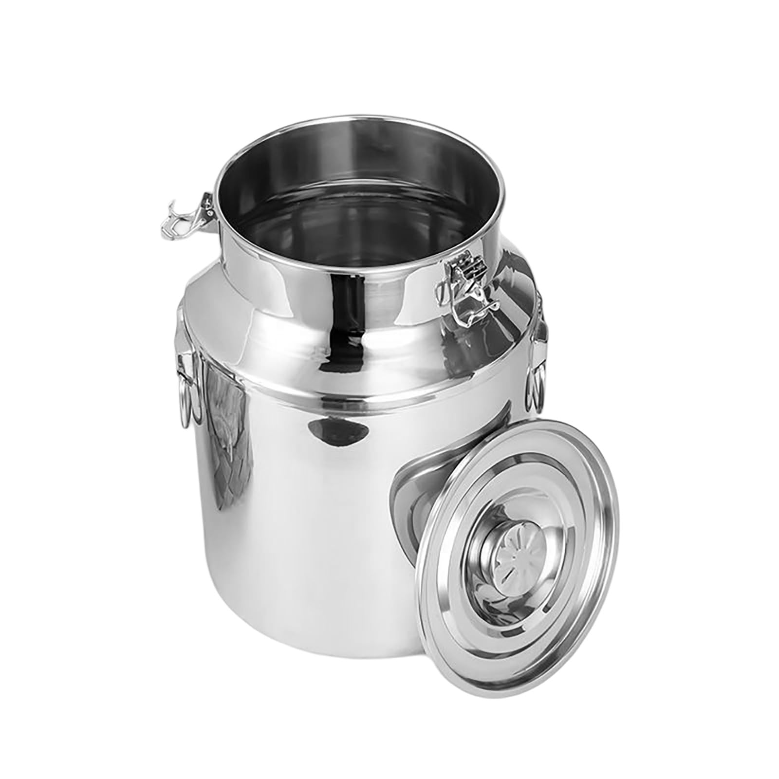Récipient de stockage étanche en inox 7L pour lait et vin