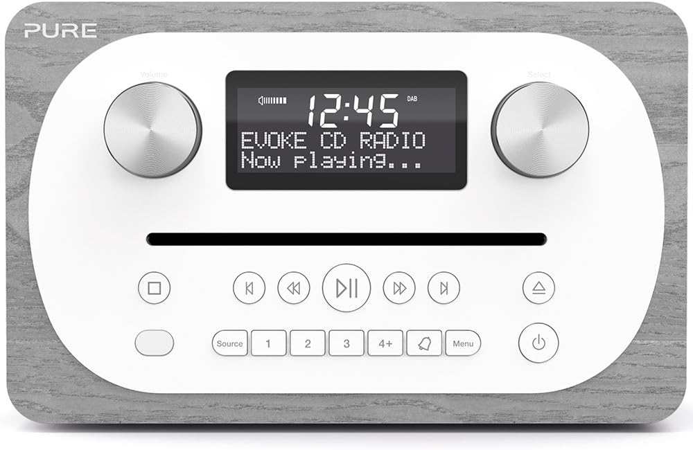 Pure Evoke CD4 AllinOne Music System with DAB/DAB+/FM Digital Radio