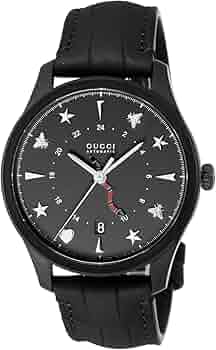 GUCCI ブラック ステンレス 時計 ya101331-a.jpg