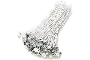100-Piece Candle Wicks for Effortless Candle Making DIY