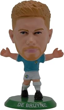 SoccerStarz - Man City Kevin De Bruyne - Home Kit Classic Kit NEW Sculpt
