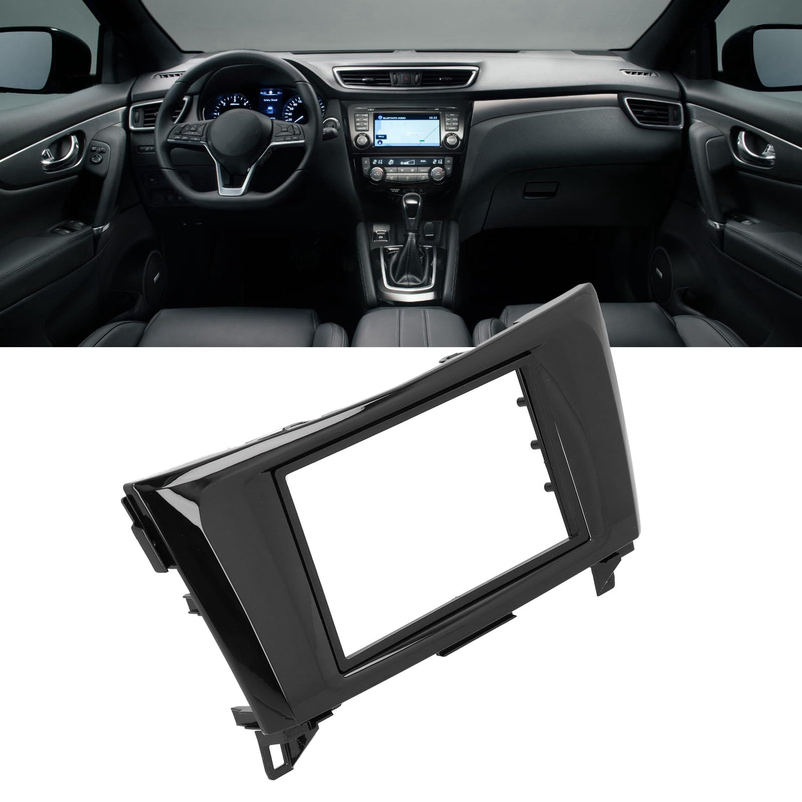 Cadre de Navigation DVD Radio Fascia 2Din de Remplacement pour X