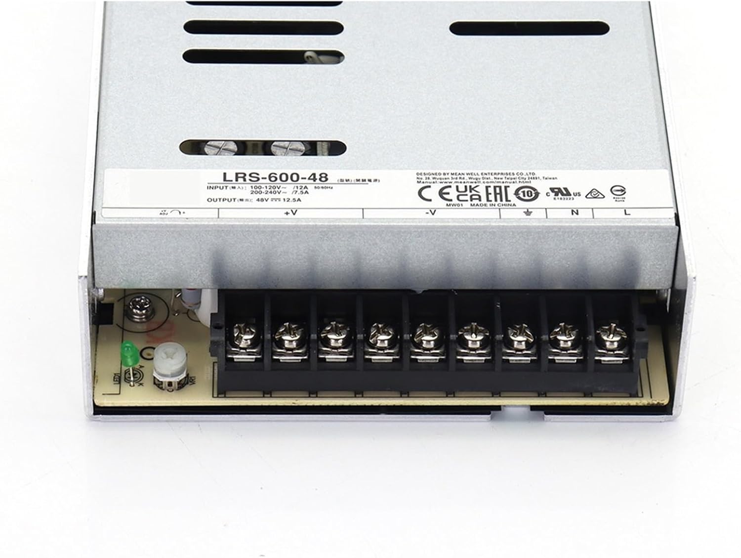 LRS-600W Switching Power Supply 5V 12V 24V 36V 48V for CNC Router Engraving Machine(48V)