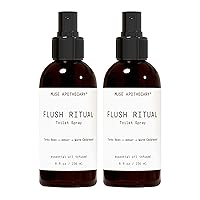 Vista 36 de Muse Apothecary Flush Ritual - Aerosol para inodoro aromático y refrescante, usar antes de ir, 4 onzas, infundido con aceites esenciales naturales