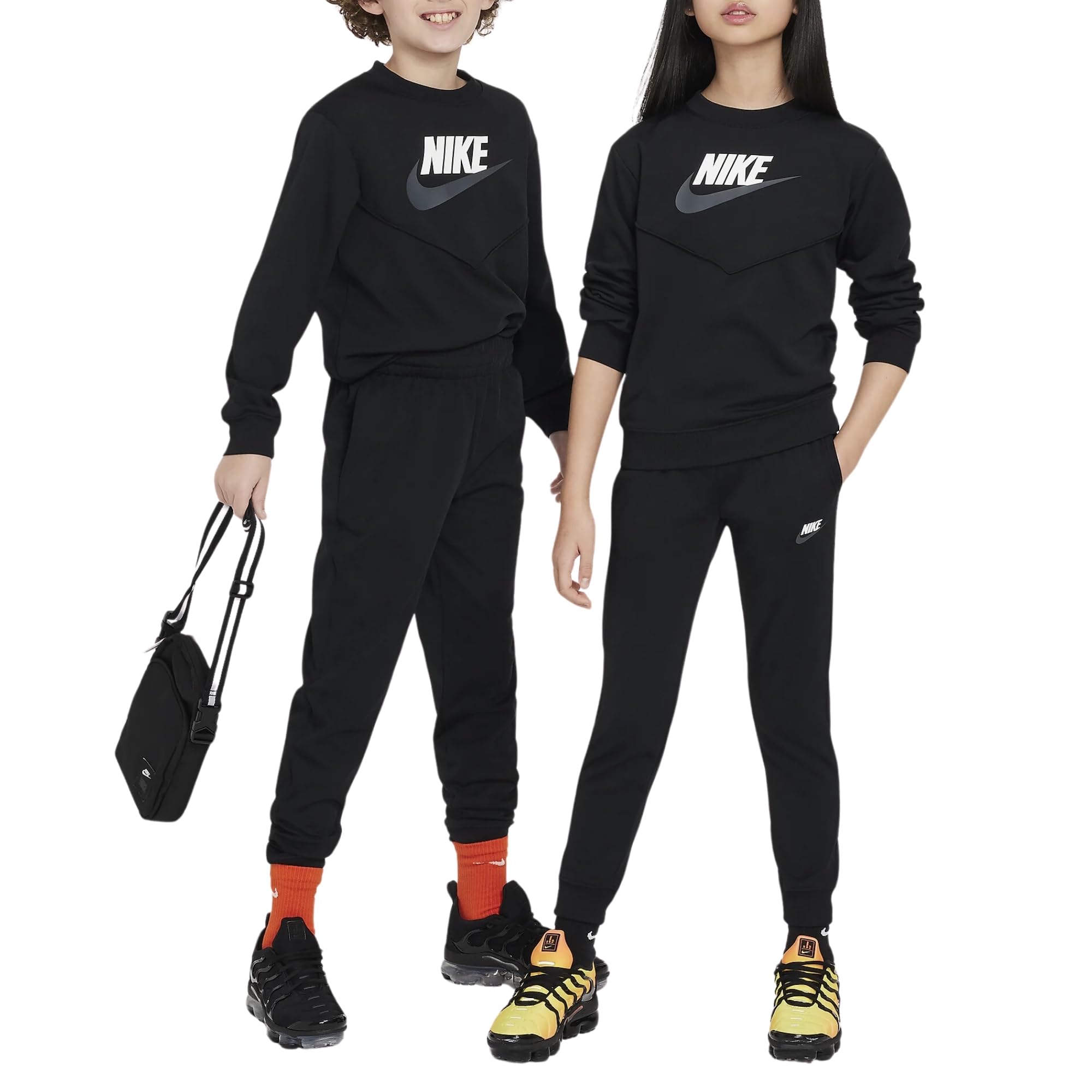 Nike K Nsw Tracksuit Poly Crew Hbr Tuta sportiva Unisex - Bambini e ragazzi