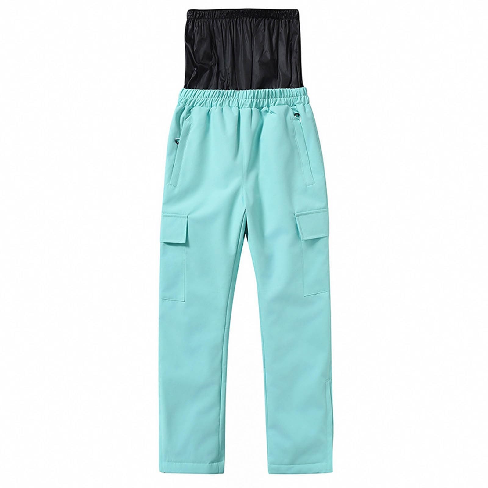 Pantaloni Neve Softshell da Bambino Pantaloni Invernali da Sci Foderati Antivento Ragazzi e Ragazze da Trekking sulla Neve