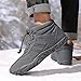 Barefoot Boots Women Men Barefoot Winter Warm Snow Boots Wide Toe Box Minimalist Zero Drop Outdoor Sole High-top Walking Shoes