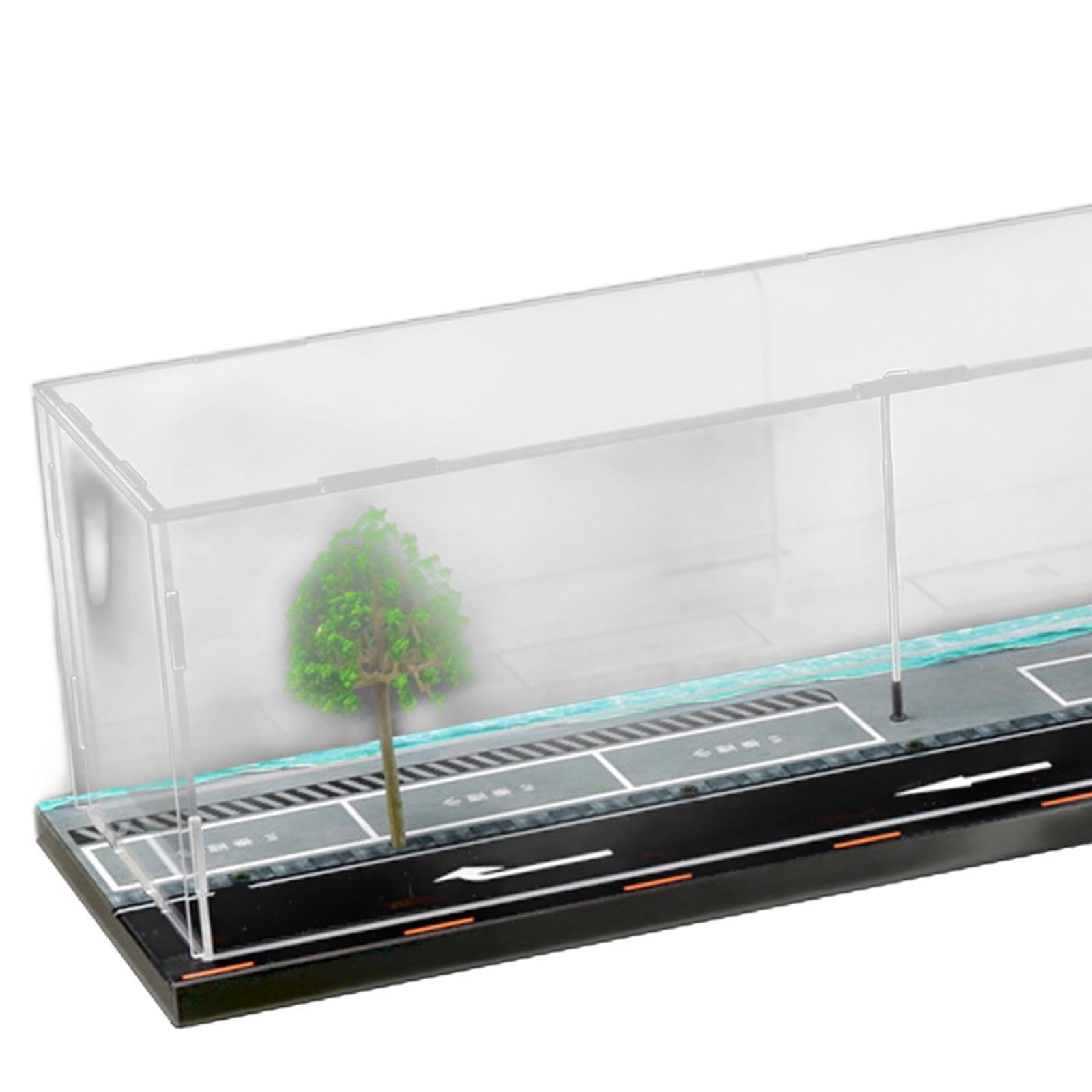 Modelo 1:64, Vitrina de Coche, Regalos, Modelo de Garaje estacionamiento para el hogar, librería, Oficina, Carretera Junto al mar
