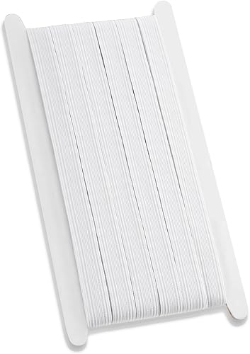 Miniatura 21 de Airisoer Banda elástica de 1/2 pulgada para costura, bandas elásticas de alta elasticidad de 12 yardas para cinturas, pantalones, ropa y Negro