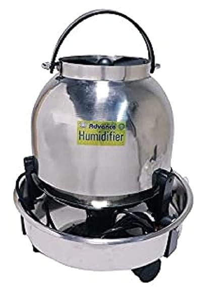 ADVANCE 5L Ultrasonic Humidifier Cool mist Stainless steel Electric Humidifier Small Diffuser for dryness,cold& cough bedroom baby room, plants,Large rooms,office