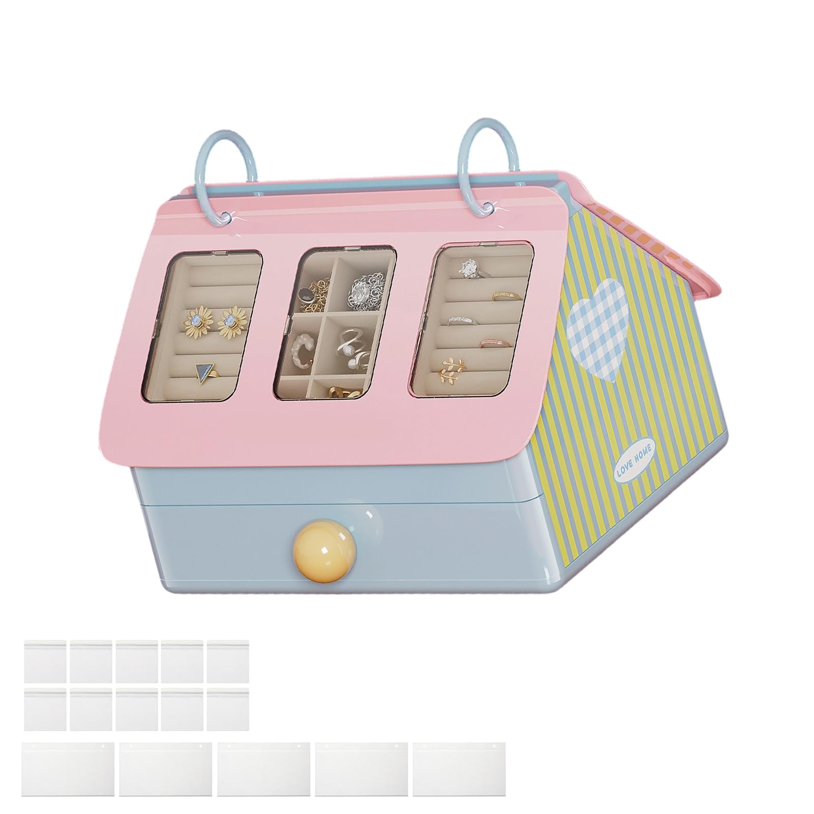 Organiseur de bijoux petite maison pour sublimer votre coiffeuse