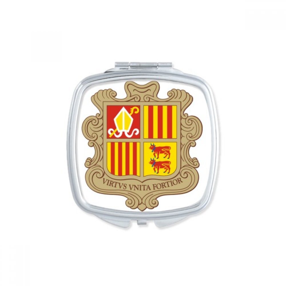 Miroir compact Andorre-la-Vieille pour retouche maquillage