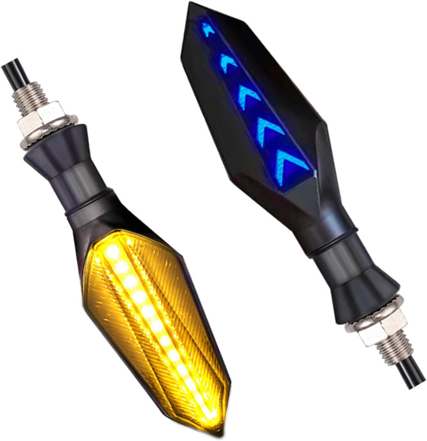 CYDZSW 2Pack Motorcycle Turn Signals LED,Universal