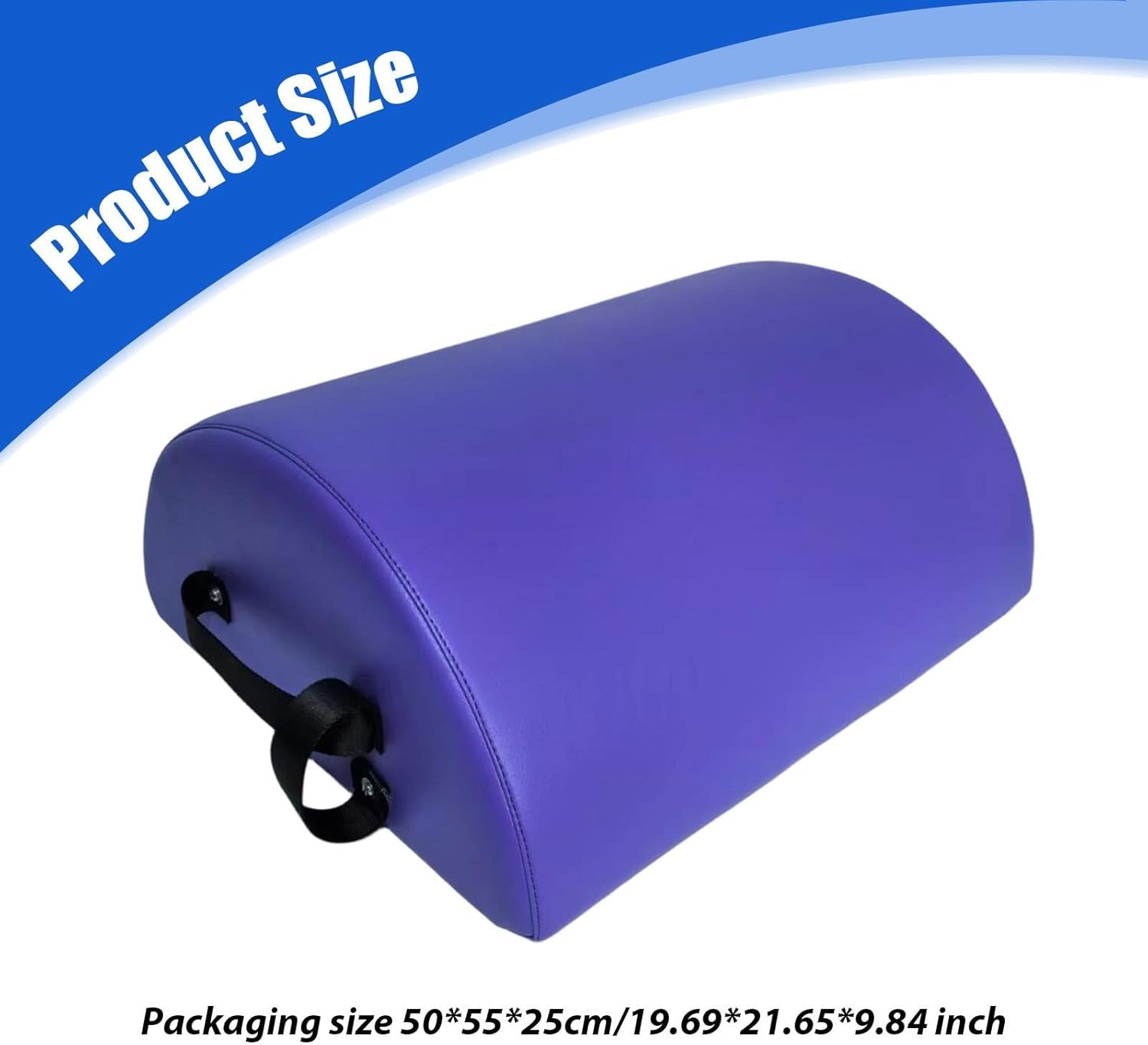 Colaxi Barrel,Back Stretcher Portable with Handles for Women Men Exercise Bending Training
