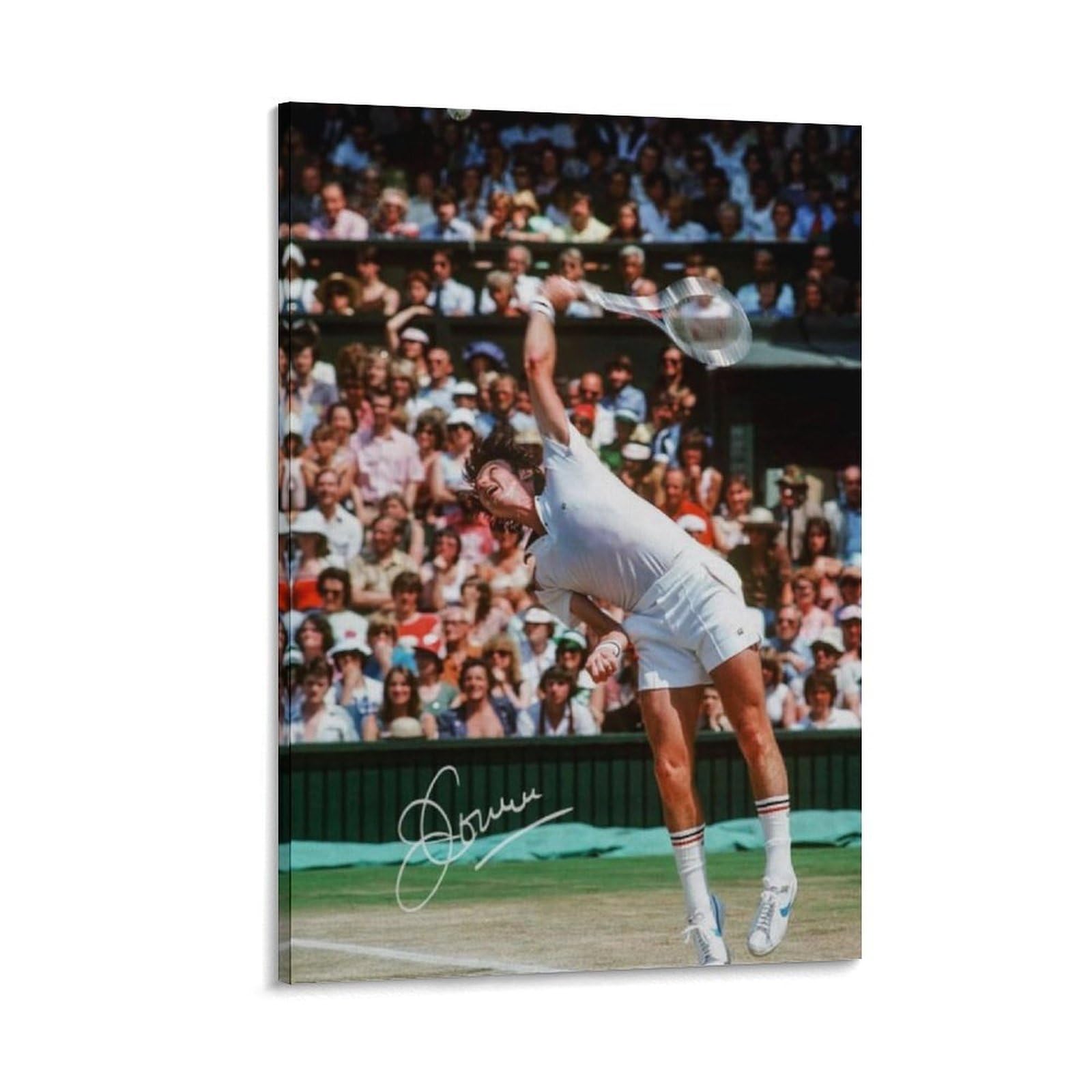 ASUIU Jimmy Connors Canvas Poster Canvas Wall Art Prints Poster Photo Picture Painting Posters Room Decor 12x18inch(30x45cm)