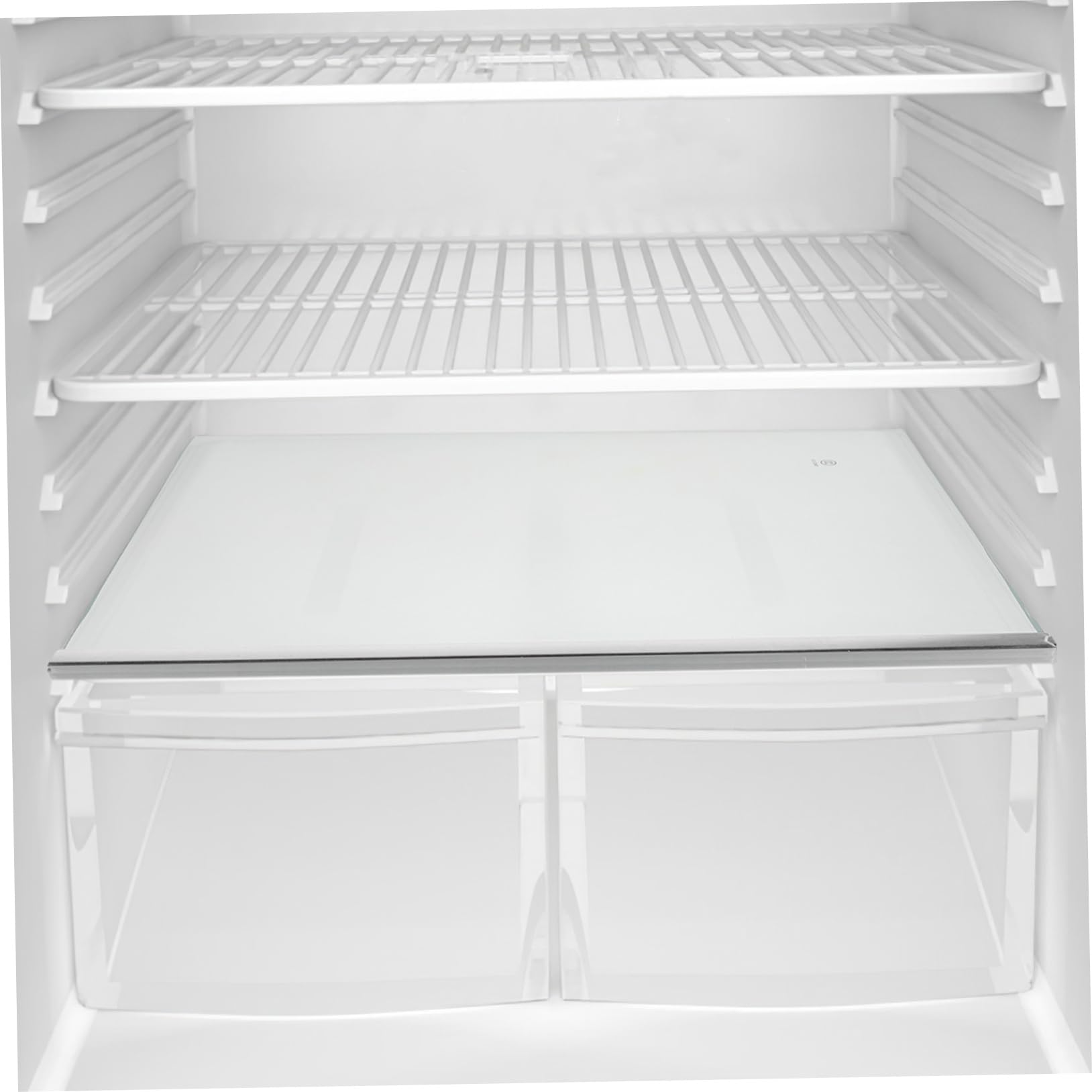 Alipis Estante de Vidrio Templado y Soporte Estable para Refrigerador y Congelador Fácil de Limpiar Accesorio Práctico y Duradero Adecuado para Cocina y Hogar