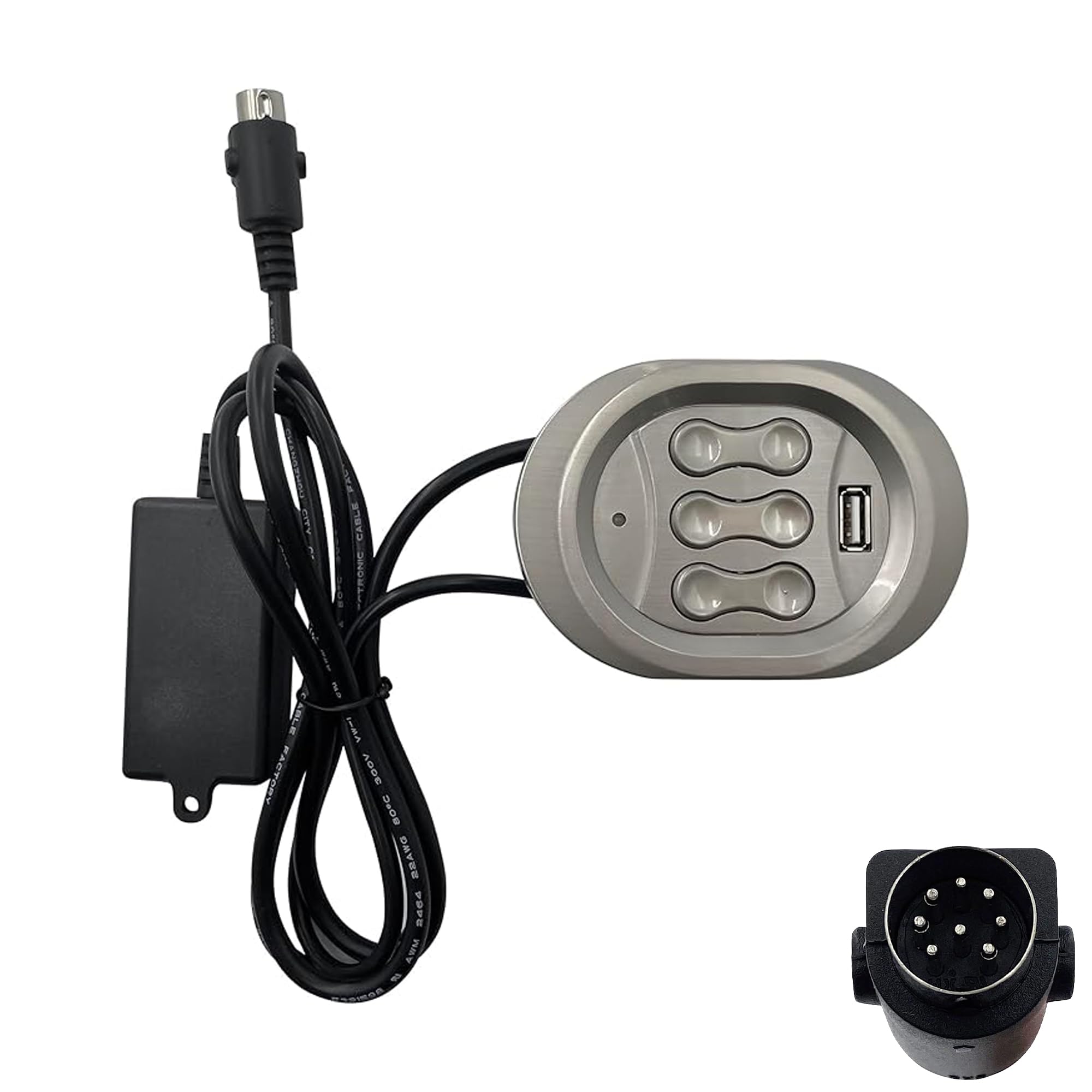 Amazon.com: Power Recliner Kaidi 6 Button 8 Male Pin Switch Model