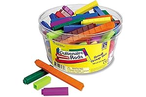 Cuisenaire Rods Small Group Set for Teaching Math Concepts