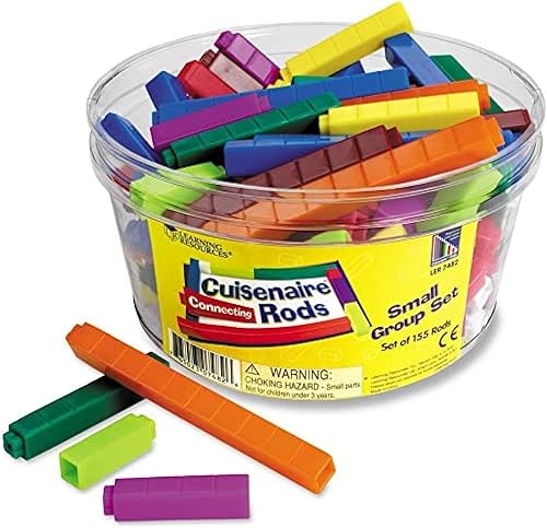 Learning Resources Connecting Cuisenaire Varillas para grupos pequeños, LER7482