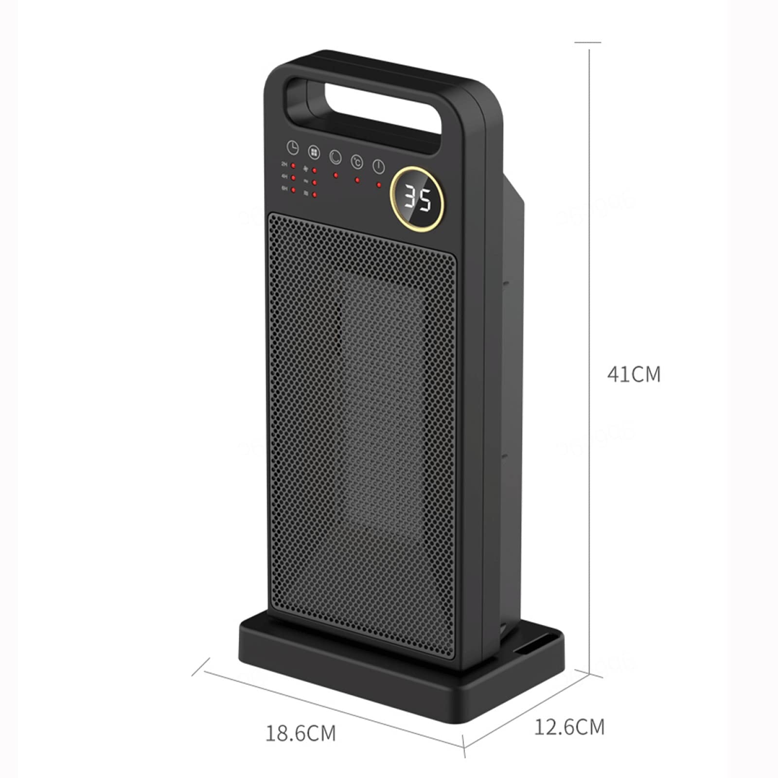 Calefactor Electrico Bajo Consumo, Tres Ajustes De Engranajes,Control Remoto Radiador Bajo Consumo Electrico, Facilitar El Ahorro De Energía Estufas Electricas Bajo Consumo Oficina Del Dormitorio