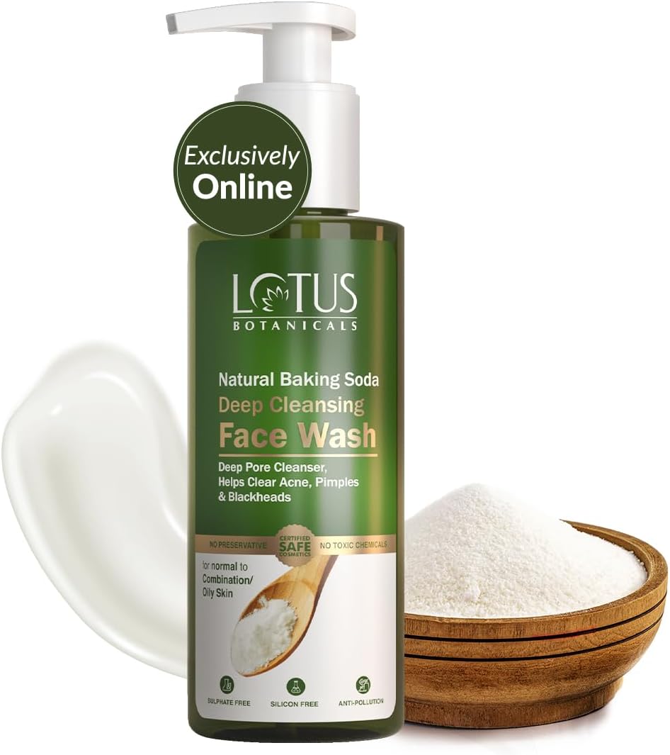 Natural Baking Soda Deep Cleansing Face Wash 180ml