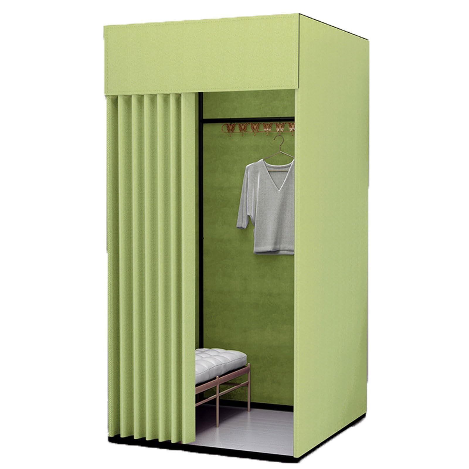 Cabine d'essayage de vêtements pour événements de mode et boutiques