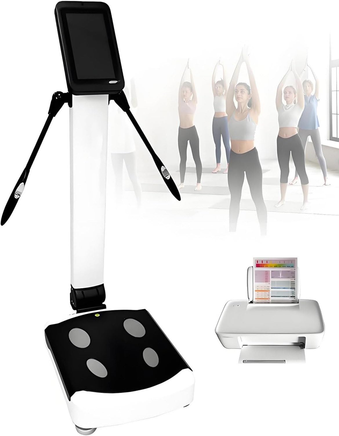 Smart Scale with Body Composition Analyzer Professional Multifunctional Body Scale Body Fat Analyzer and Muscle Mass Scale for