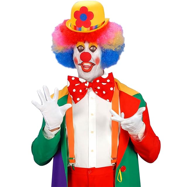Foto 3 de 4 de Acan Tirantes de poliéster, accesorios para disfraz de payaso, mimo, trajes, carnaval, halloween, cosplay