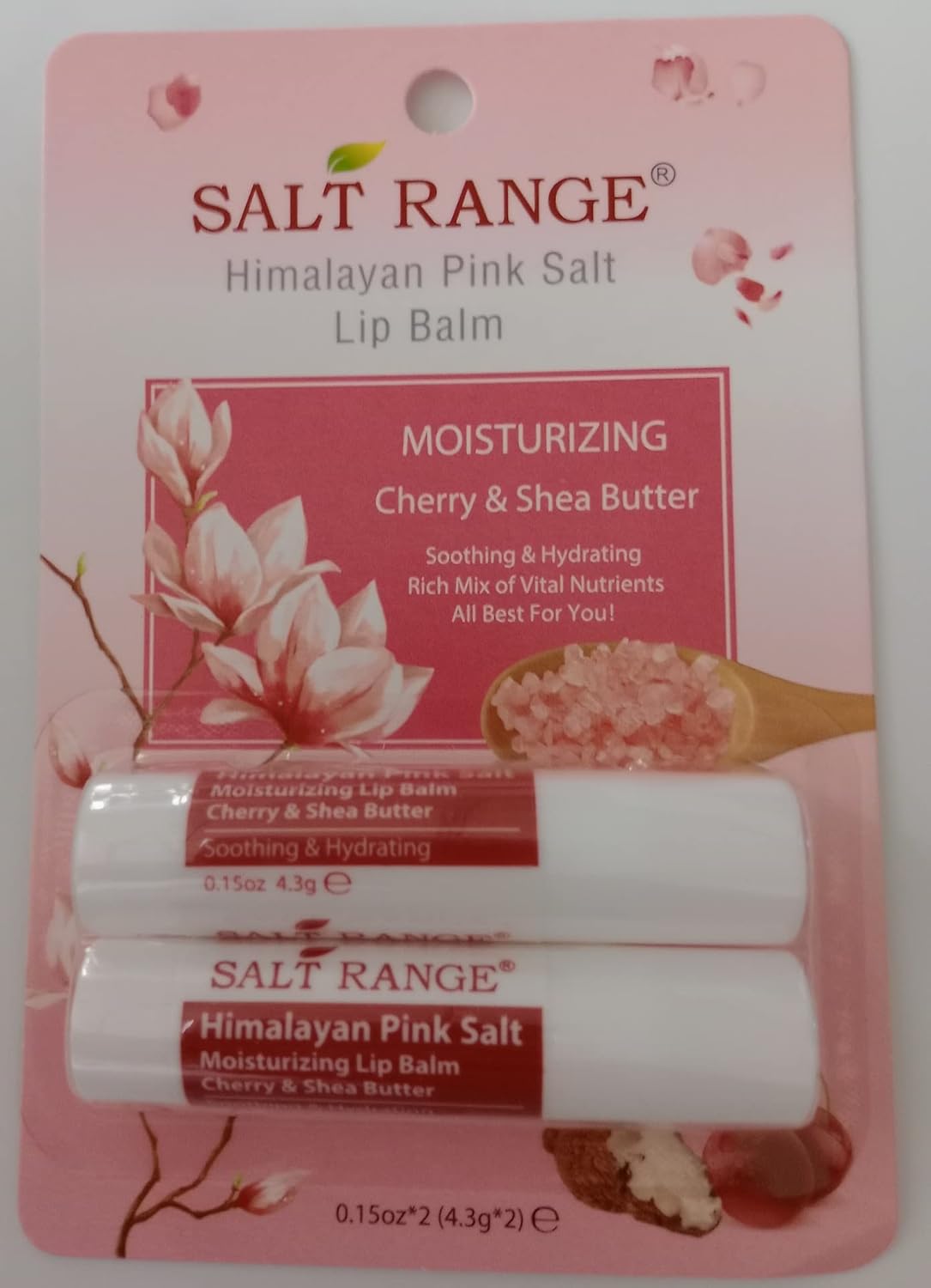 Salt Range Himalayan Pink Salt Lip Balm Cherry & Shea