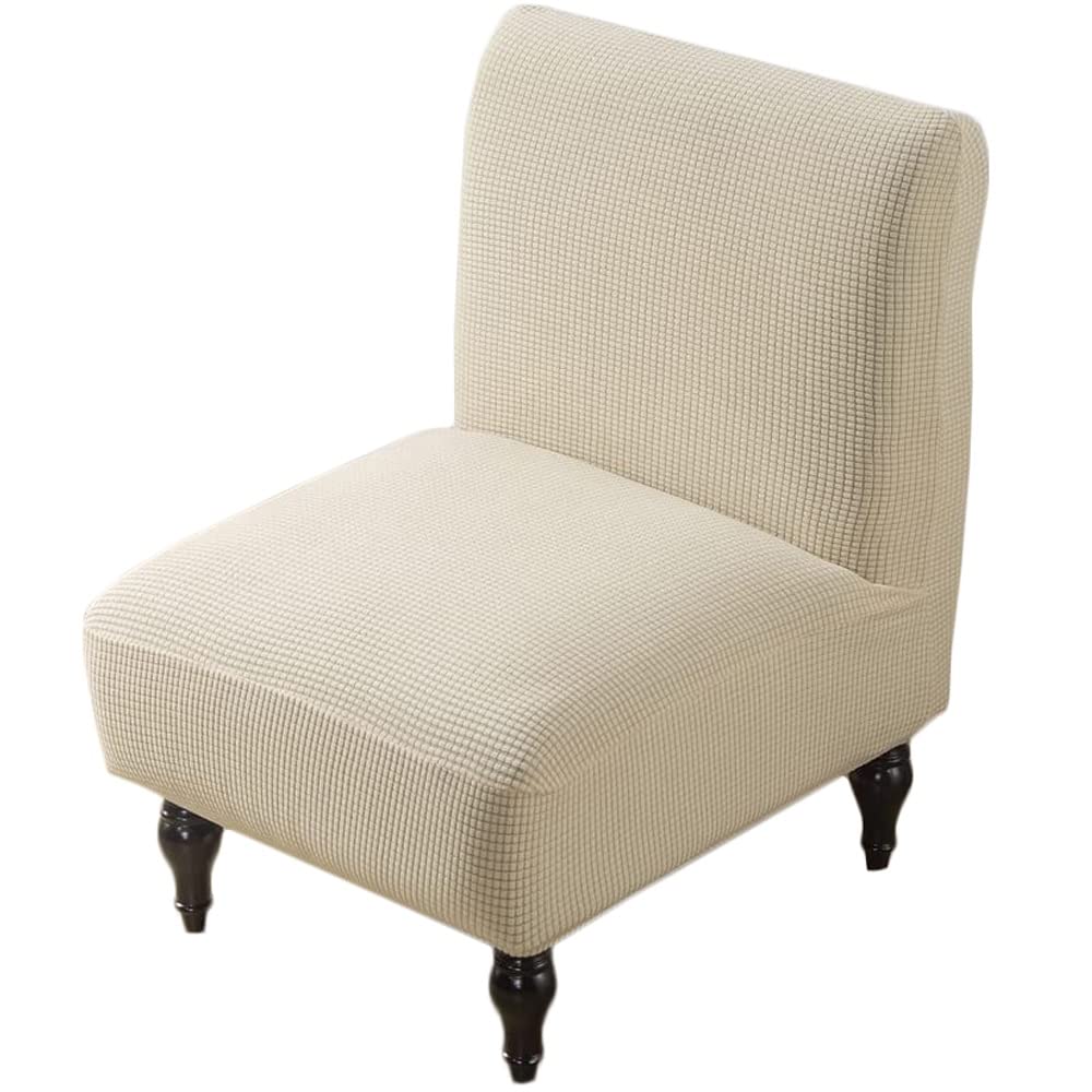 AQIGR Funda para Silla sin Brazos, Elástica Funda Moderna para Silla, Protector de Muebles para el Hogar, Sala de Estar, Hotel (Color : #1, Size : 1PC)