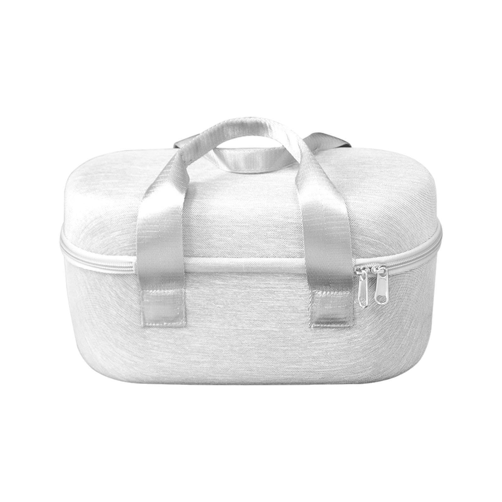 Custodia per Altoparlante Portatile Custodia da Viaggio con Doppia Cerniera in Nylon con Tasca in Rete Custodia Rigida Custodia Protettiva per