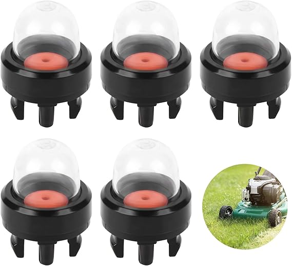 Ledoo General Snapin Primer Fuel Bulb 5Pcs Carburetor Oil Bubble