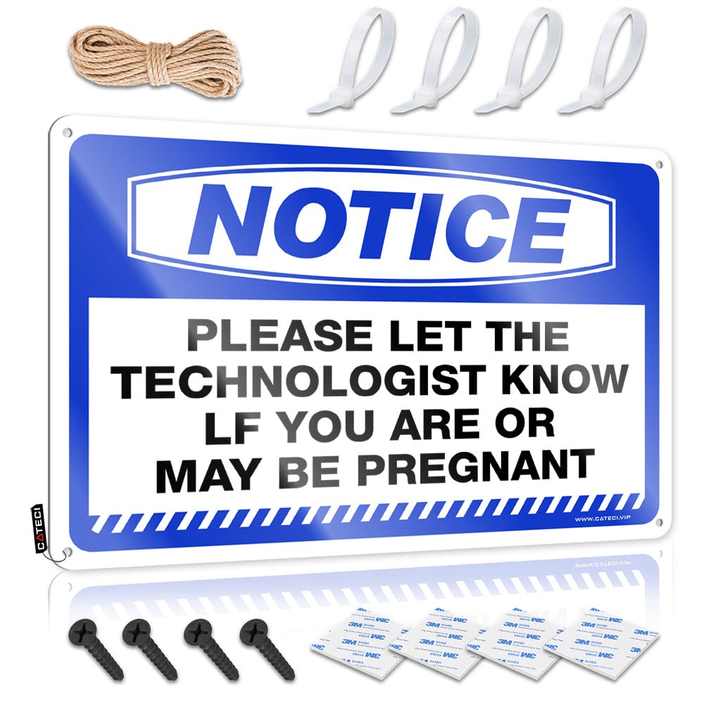 Dorm Door Sign Notice Please Let The Technologist Know If You Tin Sign Metal Signs Vintage Funny Vintage Coffee Sign(20X30CM)