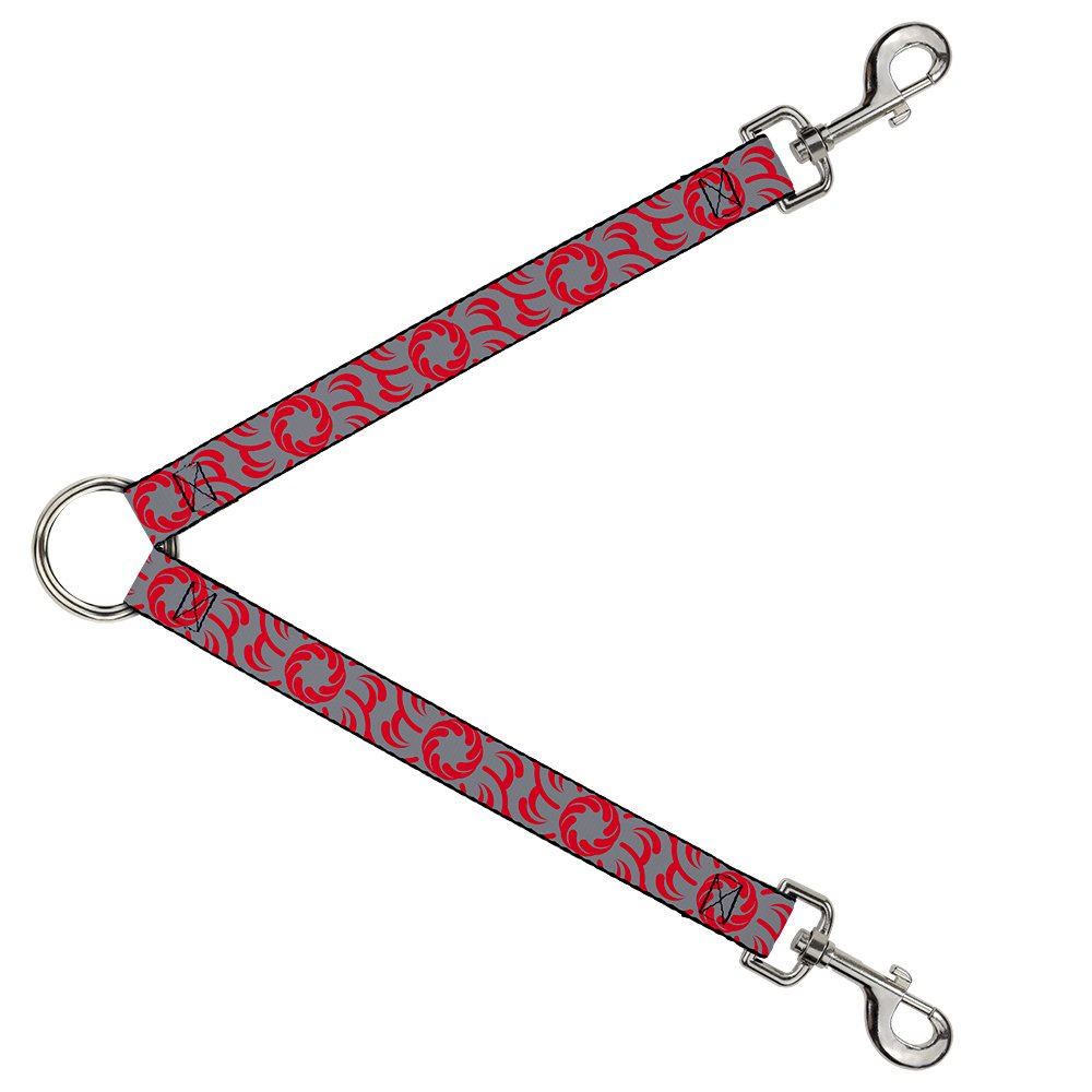 Sacacorchos con rueda de pino Buckle-Down DLS-W30692 abridor gris y rojo de 76 cm