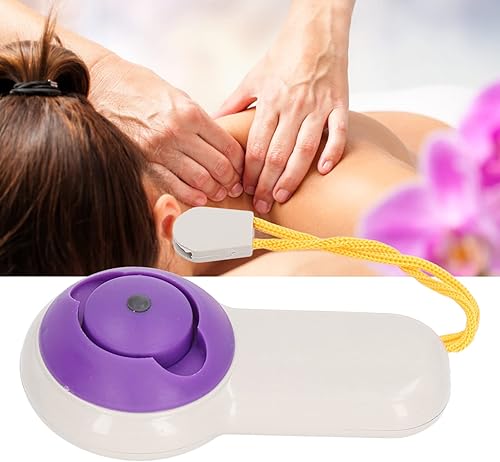 Miniatura 2 de GLOGLOW Masajeador de mano, 5 en 1 con pilas, masajeador corporal pequeño portátil para viajar, escalar montañas