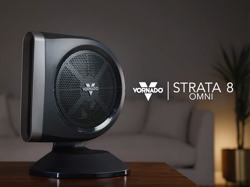 Amazon.com: Vornado STRATA™ 8 OmniWave™ Medium Table Fan, Energy