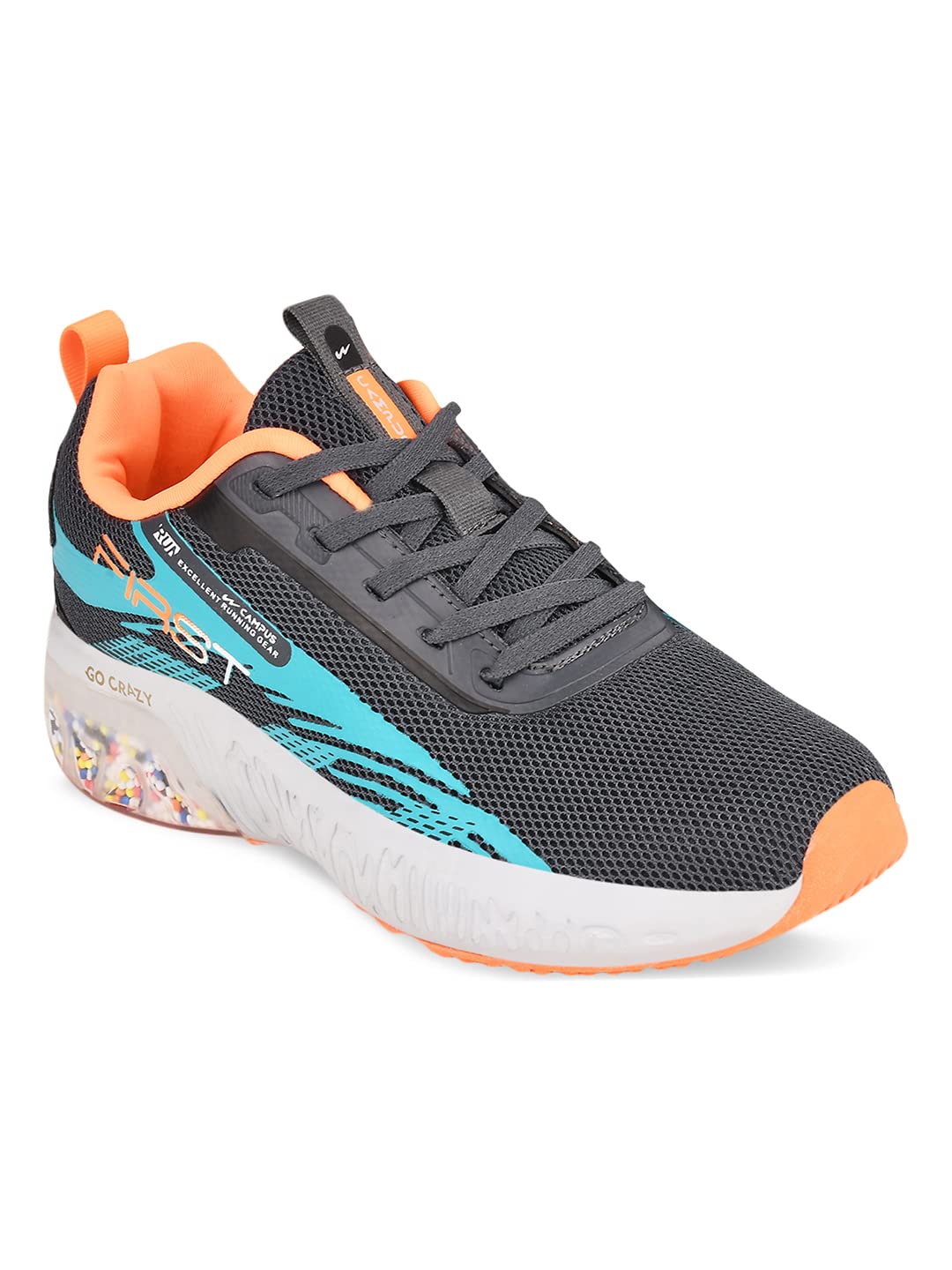Campus Child First-Child D.Gry/ORG Running Shoes - 4UK/India 22C-136K (B0B62YBWB4) Amazon Price History, Amazon Price Tracker